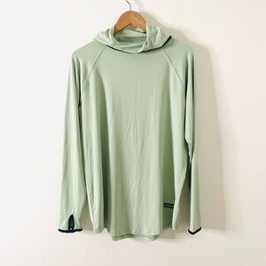 Blackstrap Brackish Men's Hooded Top Color: Olive Green‎